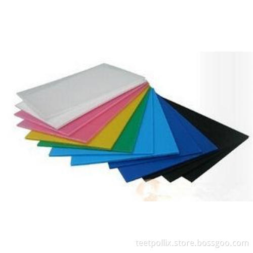 Black / Pink / Yellow PP Hollow Sheet Coroplast Board With